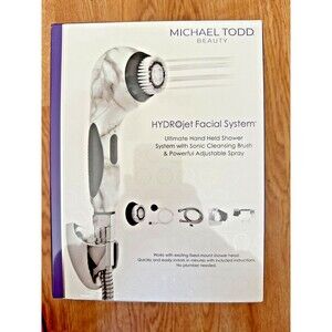 Michael Todd HydroJet Facial System – Deep Cleansing Skincare Tool w/ Hydro Tech